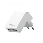 Изображение Сетевое ЗУ EnerGenie EG-U2C2A-02-W USB-A 2.1A Фото Сетевое ЗУ EnerGenie EG-U2C2A-02-W USB-A 2.1A