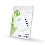 Изображение Сетевое ЗУ EnerGenie EG-U4AC-02 4*USB, 3.1A #3 Фото Сетевое ЗУ EnerGenie EG-U4AC-02 4*USB, 3.1A #3
