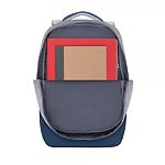 Изображение Рюкзак для Notebook RivaCase 7567 Grey/Dark Blue с диагональю дисплея 17.3" (Prater) #10 Фото Рюкзак для Notebook RivaCase 7567 Grey/Dark Blue с диагональю дисплея 17.3" (Prater) #10