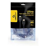 Изображение Кабель Cablexpert CC-HDMI8K-3M - HDMI V.2.1, 8К 60Гц, HDR10, HLG, 48Gbps #3 Фото Кабель Cablexpert CC-HDMI8K-3M - HDMI V.2.1, 8К 60Гц, HDR10, HLG, 48Gbps #3