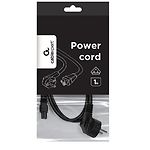 Изображение Кабель питания 220в Cablexpert PC-186-ML12-1M, CEE7/7-C5, длина 1 м, VDE, с заземлением, 3*0.75 мм #3 Фото Кабель питания 220в Cablexpert PC-186-ML12-1M, CEE7/7-C5, длина 1 м, VDE, с заземлением, 3*0.75 мм #3