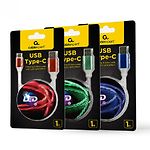 Изображение Кабель Cablexpert CC-USB-CMLED-1M USB 2.0 A-папа/C-папа, премиум, 2А, 10W, с подсветкой #6 Фото Кабель Cablexpert CC-USB-CMLED-1M USB 2.0 A-папа/C-папа, премиум, 2А, 10W, с подсветкой #6