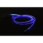 Изображение Кабель Cablexpert CC-USB-8PLED-1M USB 2.0 А-папа/Lightning, 2А, 10W, с подсветкой #3 Фото Кабель Cablexpert CC-USB-8PLED-1M USB 2.0 А-папа/Lightning, 2А, 10W, с подсветкой #3