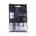Изображение Кабель Cablexpert CC-USB2-AMLML-0.2M угловой USB 2.0 AM-папа/Lightning, 0.2 м #2 Фото Кабель Cablexpert CC-USB2-AMLML-0.2M угловой USB 2.0 AM-папа/Lightning, 0.2 м #2