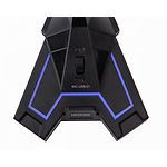Изображение Микрофон Maxxter Ghost Sound настольный, USB, игровой, синяя подсветка, черный цвет #2 Фото Микрофон Maxxter Ghost Sound настольный, USB, игровой, синяя подсветка, черный цвет #2