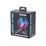 Изображение Микрофон Maxxter Ghost Sound настольный, USB, игровой, синяя подсветка, черный цвет #3 Фото Микрофон Maxxter Ghost Sound настольный, USB, игровой, синяя подсветка, черный цвет #3