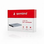 Изображение HDD Rack Gembird EE2-U3S-3-GR Внешний карман 2.5", USB3.0, серый #5 Фото HDD Rack Gembird EE2-U3S-3-GR Внешний карман 2.5", USB3.0, серый #5