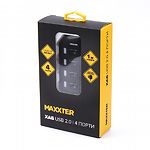 Изображение Концентратор HUB USB 2.0 Maxxter HU2A-4P-AC-02 Хаб Type-A на 4 порта, 5V1A зарядка в комплекте #4 Фото Концентратор HUB USB 2.0 Maxxter HU2A-4P-AC-02 Хаб Type-A на 4 порта, 5V1A зарядка в комплекте #4