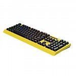 Изображение Клавиатура A4tech B810RC (Punk Yellow) Bloody механическая игровая, USB, RGB-подсветка #2 Фото Клавиатура A4tech B810RC (Punk Yellow) Bloody механическая игровая, USB, RGB-подсветка #2
