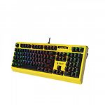 Изображение Клавиатура A4tech B810RC (Punk Yellow) Bloody механическая игровая, USB, RGB-подсветка #4 Фото Клавиатура A4tech B810RC (Punk Yellow) Bloody механическая игровая, USB, RGB-подсветка #4