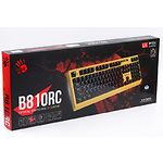 Изображение Клавиатура A4tech B810RC (Punk Yellow) Bloody механическая игровая, USB, RGB-подсветка #7 Фото Клавиатура A4tech B810RC (Punk Yellow) Bloody механическая игровая, USB, RGB-подсветка #7