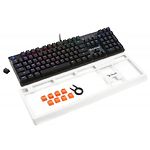 Изображение Клавиатура A4tech B810RC (White) Bloody механическая игровая, USB, RGB-подсветка #1 Фото Клавиатура A4tech B810RC (White) Bloody механическая игровая, USB, RGB-подсветка #1