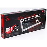 Изображение Клавиатура A4tech B810RC (White) Bloody механическая игровая, USB, RGB-подсветка #6 Фото Клавиатура A4tech B810RC (White) Bloody механическая игровая, USB, RGB-подсветка #6