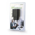 Изображение Сетевое ЗУ EnerGenie EG-U2C2A-03-BK USB-A 2.1A, черное #1 Фото Сетевое ЗУ EnerGenie EG-U2C2A-03-BK USB-A 2.1A, черное #1