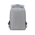 Изображение Рюкзак для Notebook RivaCase 7562 Grey/Dark blue с диагональю дисплея 15.6" #2 Фото Рюкзак для Notebook RivaCase 7562 Grey/Dark blue с диагональю дисплея 15.6" #2