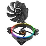 Изображение Вентилятор 120мм PCCOOLER CORONA 120 RGB, 1000-1800об/мин, 4-pin #2 Фото Вентилятор 120мм PCCOOLER CORONA 120 RGB, 1000-1800об/мин, 4-pin #2