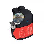 Изображение Рюкзак для Notebook RivaCase 8068 Black Bundle с диагональю дисплея 15.6"(Regent)+ сп. бут. #2 Фото Рюкзак для Notebook RivaCase 8068 Black Bundle с диагональю дисплея 15.6"(Regent)+ сп. бут. #2