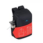 Изображение Рюкзак для Notebook RivaCase 8068 Black Bundle с диагональю дисплея 15.6"(Regent)+ сп. бут. #5 Фото Рюкзак для Notebook RivaCase 8068 Black Bundle с диагональю дисплея 15.6"(Regent)+ сп. бут. #5