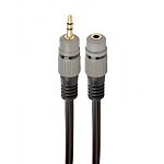 Изображение Кабель Gembird Cablexpert CCAP-3535MF-1.5M, Аудио 3,5mm джек/гнездо для джек 3,5mm удлинитель Фото Кабель Gembird Cablexpert CCAP-3535MF-1.5M, Аудио 3,5mm джек/гнездо для джек 3,5mm удлинитель