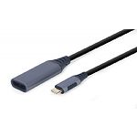 Изображение Переходник Cablexpert A-USB3C-DPF-01 Type-C на DisplayPort, 4К 60Hz Фото Переходник Cablexpert A-USB3C-DPF-01 Type-C на DisplayPort, 4К 60Hz