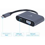 Изображение Переходник Cablexpert A-USB3C-HDMIVGA-01 USB-C папа (сигнал) на HDMI/VGA (устройство) #1 Фото Переходник Cablexpert A-USB3C-HDMIVGA-01 USB-C папа (сигнал) на HDMI/VGA (устройство) #1