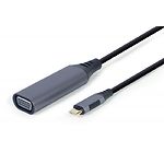 Изображение Переходник Cablexpert A-USB3C-VGA-01 USB-C папа (сигнал) на VGA (устройство) Фото Переходник Cablexpert A-USB3C-VGA-01 USB-C папа (сигнал) на VGA (устройство)