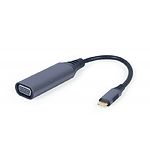 Изображение Переходник Cablexpert A-USB3C-VGA-01 USB-C папа (сигнал) на VGA (устройство) #1 Фото Переходник Cablexpert A-USB3C-VGA-01 USB-C папа (сигнал) на VGA (устройство) #1