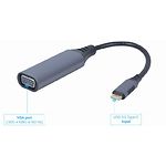 Изображение Переходник Cablexpert A-USB3C-VGA-01 USB-C папа (сигнал) на VGA (устройство) #2 Фото Переходник Cablexpert A-USB3C-VGA-01 USB-C папа (сигнал) на VGA (устройство) #2