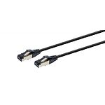 Изображение Кабель patch cord 2м S/FTP Black Cablexpert PP8-LSZHCU-BK-2M, CAT8 #1 Фото Кабель patch cord 2м S/FTP Black Cablexpert PP8-LSZHCU-BK-2M, CAT8 #1