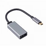 Переходник Viewcon TE391 USB3.1 Type-C папа (сигнал) в DisplayPort мама (устройство) - фото