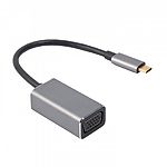 Переходник Viewcon TE388 USB3.1 Type-C папа (сигнал) в VGA мама (устройство) - фото