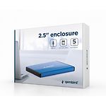 Изображение HDD Rack Gembird EE2-U3S-3-DB - Внешний карман 2.5", USB3.0, темно-синий #1 Фото HDD Rack Gembird EE2-U3S-3-DB - Внешний карман 2.5", USB3.0, темно-синий #1