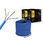 Изображение Кабель бухта Cablexpert UTP (UPC-5004E-SOL-B) CAT5e, CCA з AWG24, голубой, 305 м #1 Фото Кабель бухта Cablexpert UTP (UPC-5004E-SOL-B) CAT5e, CCA з AWG24, голубой, 305 м #1