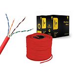 Изображение Кабель бухта Cablexpert UTP (UPC-5004E-SOL-R) CAT5e, CCA з AWG24, красный, 305 м #1 Фото Кабель бухта Cablexpert UTP (UPC-5004E-SOL-R) CAT5e, CCA з AWG24, красный, 305 м #1