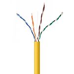 Фото Кабель бухта Cablexpert UTP (UPC-5004E-SOL-Y) CAT5e, CCA з AWG24, желтый, 305 м