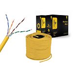 Фото Кабель бухта Cablexpert UTP (UPC-5004E-SOL-Y) CAT5e, CCA з AWG24, желтый, 305 м #1