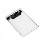 Фото HDD Rack Agestar 3UB2P4C (Transparent) Зовнішня кишеня 2.5", USB Type-C 3.2 Gen1, прозорий #1