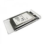 Фото HDD Rack Agestar 3UB2P6C (Transparent) Зовнішня кишеня 2.5", USB Type-C 3.2 Gen1, прозрачный #2