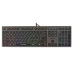 Изображение Клавиатура A4tech FX60H Grey Neon Backlit, Fstyler, с ножничными переключателями, подсветка, USB Фото Клавиатура A4tech FX60H Grey Neon Backlit, Fstyler, с ножничными переключателями, подсветка, USB