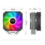 Изображение Cooler CPU PCCOOLER PALADIN 400 ARGB, TDP 200W #5 Фото Cooler CPU PCCOOLER PALADIN 400 ARGB, TDP 200W #5
