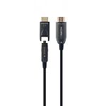 Изображение Кабель Cablexpert CCBP-HDMID-AOC-50M оптический (AOC) HDMI V2.0, 4К 60Гц, HDR10, 18Gbps, 50 метров Фото Кабель Cablexpert CCBP-HDMID-AOC-50M оптический (AOC) HDMI V2.0, 4К 60Гц, HDR10, 18Gbps, 50 метров