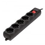 Изображение Фильтр-удлинитель сетевой Gembird SPG5-G-15B-PRO 4.5м Black #1 Фото Фильтр-удлинитель сетевой Gembird SPG5-G-15B-PRO 4.5м Black #1