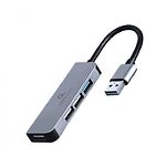ХАБ Cablexpert UHB-U3P1U2P3-01, 4 порта USB 3.1 - фото