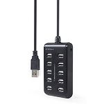 Изображение Концентратор HUB USB 2.0 Gembird UHB-U2P10P-01, 10 портов #2 Фото Концентратор HUB USB 2.0 Gembird UHB-U2P10P-01, 10 портов #2