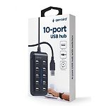 Изображение Концентратор HUB USB 2.0 Gembird UHB-U2P10P-01, 10 портов #4 Фото Концентратор HUB USB 2.0 Gembird UHB-U2P10P-01, 10 портов #4