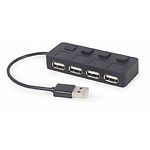Изображение Концентратор HUB USB 2.0 Gembird UHB-U2P4-05, 4 порта #1 Фото Концентратор HUB USB 2.0 Gembird UHB-U2P4-05, 4 порта #1