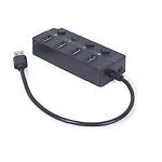 Изображение Концентратор HUB USB 3.1 Gembird UHB-U3P1U2P3P-01, 4 порта #1 Фото Концентратор HUB USB 3.1 Gembird UHB-U3P1U2P3P-01, 4 порта #1