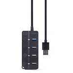 Изображение Концентратор HUB USB 3.1 Gembird UHB-U3P1U2P3P-01, 4 порта #4 Фото Концентратор HUB USB 3.1 Gembird UHB-U3P1U2P3P-01, 4 порта #4