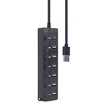 Изображение Концентратор HUB USB 3.1 Gembird UHB-U3P1U2P6P-01, 7 портов #3 Фото Концентратор HUB USB 3.1 Gembird UHB-U3P1U2P6P-01, 7 портов #3