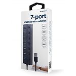 Изображение Концентратор HUB USB 3.1 Gembird UHB-U3P1U2P6P-01, 7 портов #5 Фото Концентратор HUB USB 3.1 Gembird UHB-U3P1U2P6P-01, 7 портов #5